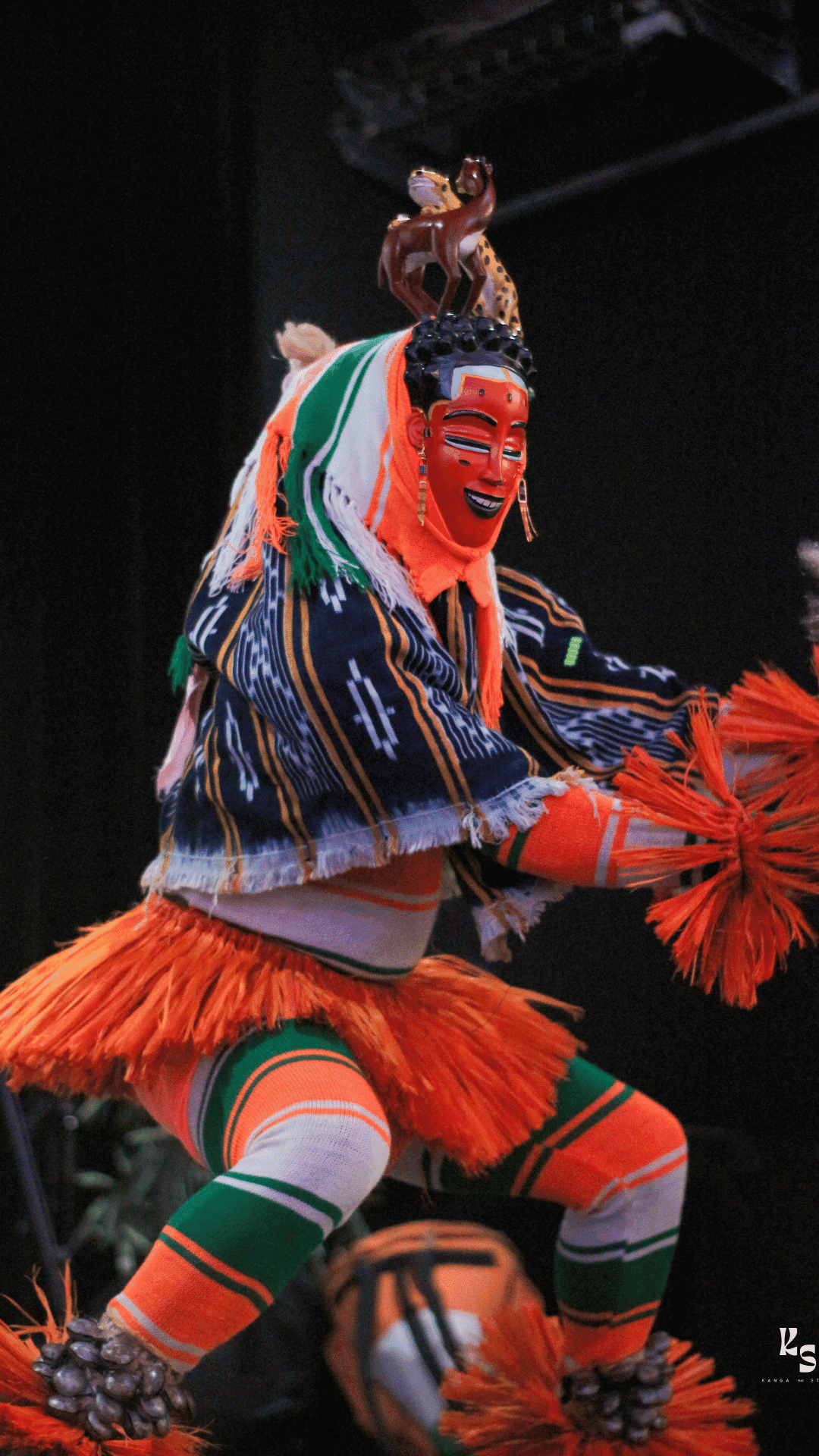 Danseur Zaouli en costume