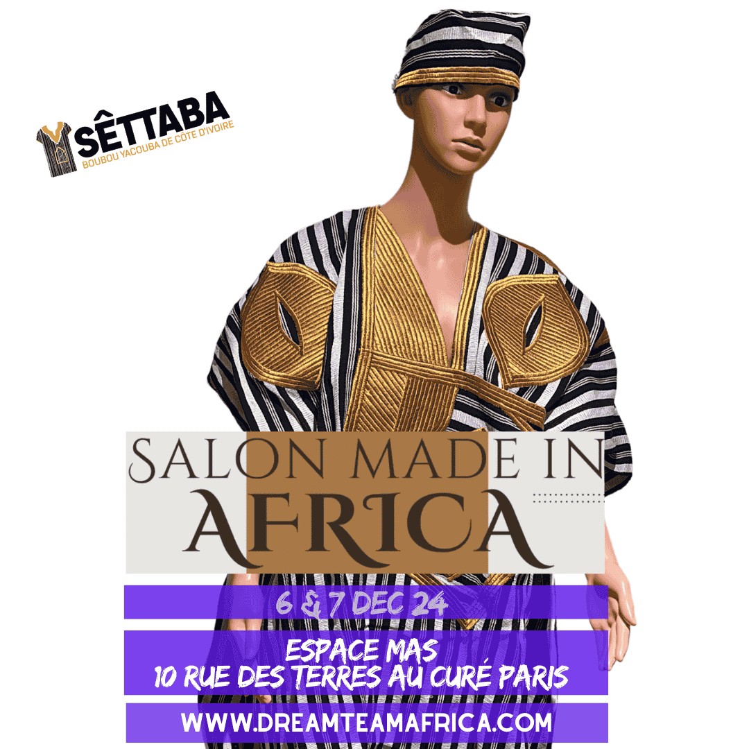 Justine Valcke et les Boubous Yacouba au Salon Made in Africa 2024